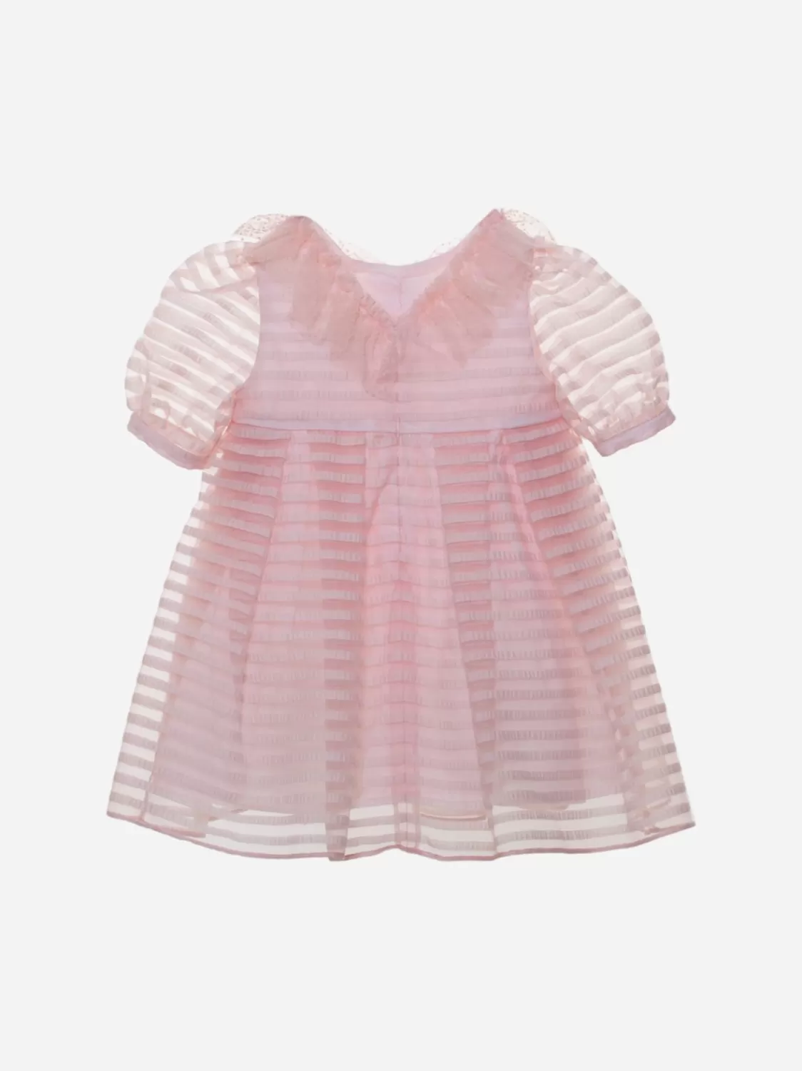 Baby Patachou Roze Organza Feestjurk